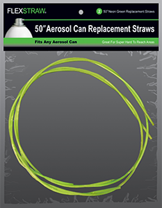 50” FLEX STRAWS – Great for super hard to reach areas