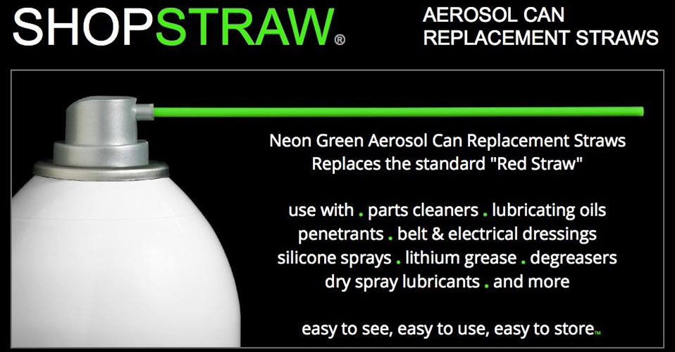 SHOPSTRAW Aerosol Can Replacement Straws